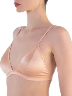 Seta Superior Stretchseide Triangel-BH REGALE Satin Cotton Club -Meer Bekleidung 2zm regale 02 seta cotton club seta cotton club 1 1 1 1 1 1 1