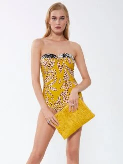 Bandeau Badeanzug SANTORINI Maisgelb Von Fürstenberg 7 Bandeau Badeanzug SANTORINI Maisgelb Von Fürstenberg -Meer Bekleidung badeanzug mais bunt 278 38075 fuerstenberg