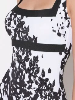 Badeanzug RAMAGE Weiß-schwarz Von Ritratti Mare -Meer Bekleidung badeanzug schwarz weiss 72050 ritratti mare 2