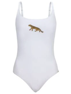 Badeanzug PANTHER Von Fürstenberg -Meer Bekleidung badeanzug weiss 93237081b fuerstenberg 2 8 1
