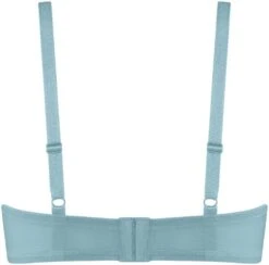 Balconette BH SPACE ODYSSEY STYLE Shining Blue And Silver D-Cup Von Marlies Dekkers -Meer Bekleidung balconett bh hellblau 350801 space odyssey balcony bra silver blue marlies dekkers 2