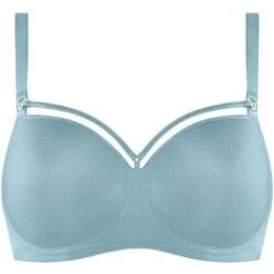 Balconette BH SPACE ODYSSEY STYLE Shining Blue And Silver D-Cup Von Marlies Dekkers