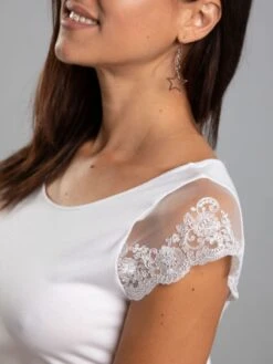 Nachtkleid Baumwolle TENUE Cotone Candy Von Cotton Club -Meer Bekleidung baumwolle gf5 nachthemd tenue weiss cotton club 3 cotone candy