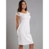 Nachtkleid Baumwolle TENUE Cotone Candy Von Cotton Club -Meer Bekleidung baumwolle gf5 nachthemd tenue weiss cotton club cotone candy