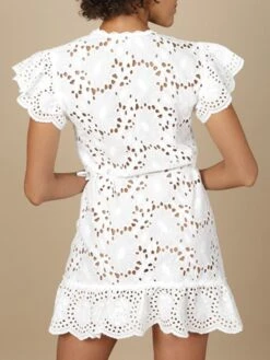 Baumwolle Lochspitze Tunika GLADYS Naturweiß Von Marjolaine 10 Baumwolle Lochspitze Tunika GLADYS Naturweiß Von Marjolaine -Meer Bekleidung baumwolle lochspitze tunika gladys 7gla0202 naturweiss marjolaine 1