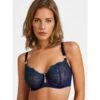 BH VELVET MEMORIES Halbschale Von Aubade -Meer Bekleidung bh halbschale blau rbf14 velvet memories aubade 8