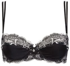 Seiden BH SPLENDEUR SOIE Von Lise Charmel -Meer Bekleidung bh halbschale seide acc3080b schwarz 8110 splendeur soie lise charmel 2