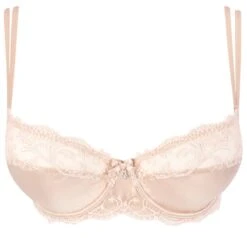 Seiden BH SPLENDEUR SOIE Von Lise Charmel -Meer Bekleidung bh halbschale seide acc3080d nude 3237 splendeur soie lise charmel 2