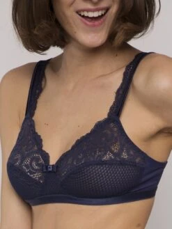 Spitze Softcup-BH GABY Von Maison Lejaby -Meer Bekleidung bh nachtblau 13843 gaby maison lejaby 1 2