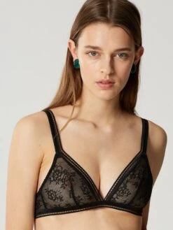 Tüllspitze Triangel-BH MISS LEJABY Von Maison Lejaby 24 Tüllspitze Triangel-BH MISS LEJABY Von Maison Lejaby -Meer Bekleidung bh schwarz 16442 miss lejaby maison lejaby 1 1