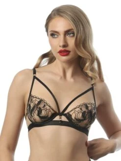 Bügel-BH BH RITA Schwarz Von Prelude Milano -Meer Bekleidung bh schwarz ys314 prelude 5