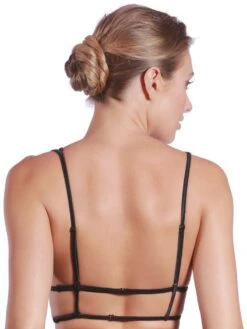 Triangel Longline BLACK SWAN BH Aus Spitze Von Prelude Milano -Meer Bekleidung bh triangle longline schwarz ys281 black swan prelude 2 7