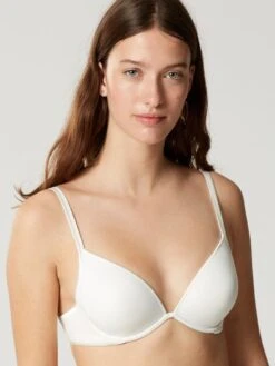 Triangel Vollschale BH NUAGE PUR Von Maison Lejaby -Meer Bekleidung bh wei lile 5537 nuage pur maison lejaby 1