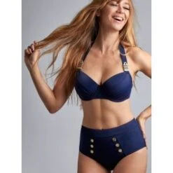 Balconette Bikini ROYAL NAVY Dunkelblau 2 Tlg. Von Marlies Dekkers