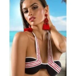 Ausgewählte Produkte 17 Bandeau Neckholder Bikini PAILLETTEN Von Cotton Club Mare