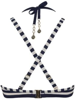 Push-Up Bikini MARINERE Dunkelblau 2 Tlg. Von Marlies Dekkers -Meer Bekleidung bikini push up blau 19611 mariniere marlies dekkers 1