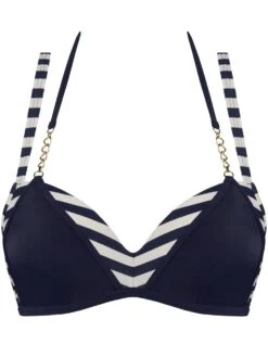 Push-Up Bikini MARINERE Dunkelblau 2 Tlg. Von Marlies Dekkers -Meer Bekleidung bikini push up blau 19611 mariniere marlies dekkers