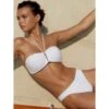 Bandeau-Bikini LYA SACHA 61 Weiß Von Pain De Sucre -Meer Bekleidung bikini slip weiss lya sacha pain de sucre 7