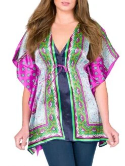 100% Seide Tunika EXOTIC Von Eva B. Bitzer -Meer Bekleidung bitzer tunika exotic seide 1 1