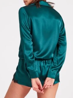 100% Seide Bluse TOI MON AMOUR Klassische Farben Von Aubade 31 100% Seide Bluse TOI MON AMOUR Klassische Farben Von Aubade -Meer Bekleidung bluse gr n seide toi mon amour qs44 emeraude aubade 4 1 1