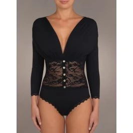 Body OSIRIS 41 Schwarz Mit Spitze Von Suggest 3 Body OSIRIS 41 Schwarz Mit Spitze Von Suggest