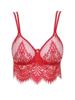 Bralette BLACK SWAN Spitze Von Prelude Milano -Meer Bekleidung bralette buegel bh spitze ys284 rot black swan prelude milano 1