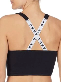 Tanktop THE WARM UP Schwarz Von DKNY Sleepwear 8 Tanktop THE WARM UP Schwarz Von DKNY Sleepwear -Meer Bekleidung bustier 03 yi2222401 001 black 0045 dkny 1