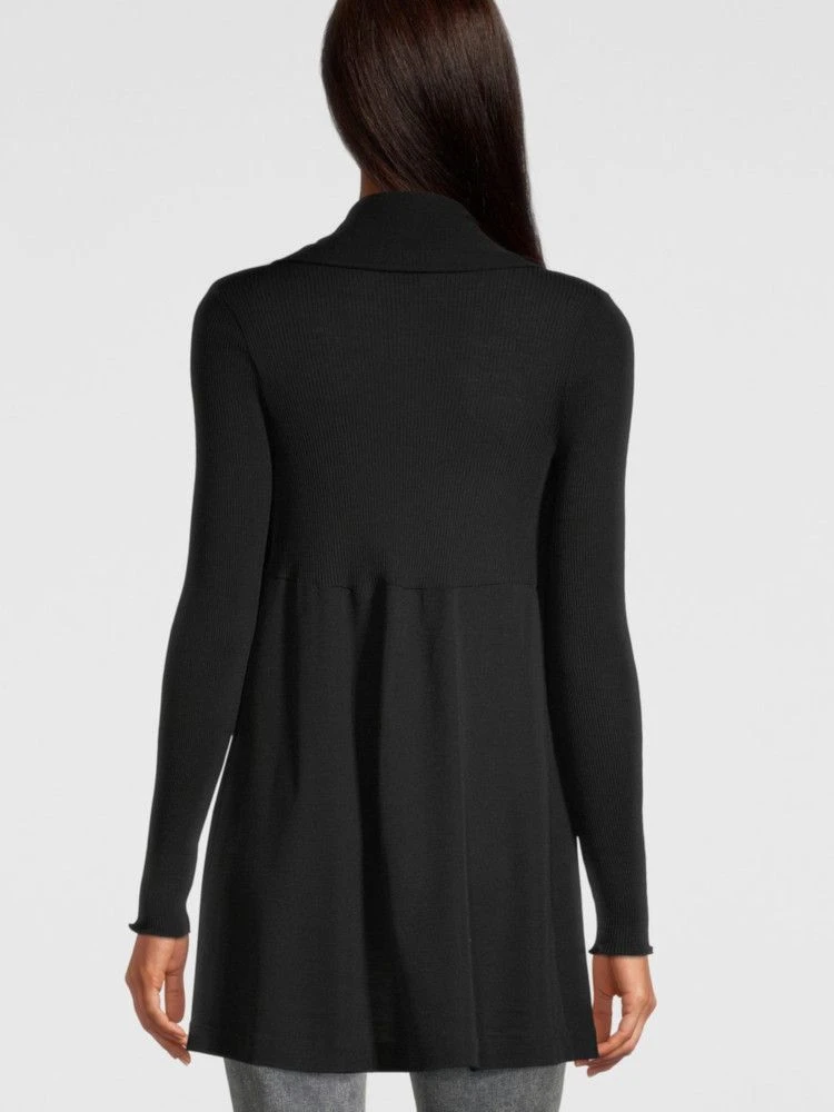 Merino Wolle-Seide CARDIGAN Strickjacke Von Oscalito 9 Merino Wolle-Seide CARDIGAN Strickjacke Von Oscalito – Bild 7