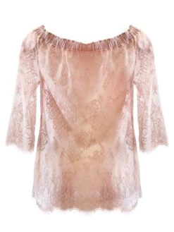 Spitze Carmen Shirt INESSA Von Escora -Meer Bekleidung carmen shirt inessa rosa 9171 e251 701 escora 2 1