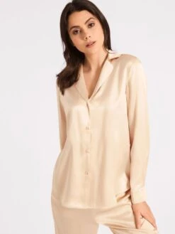 100% Seide Bluse TOI MON AMOUR Klassische Farben Von Aubade 26 100% Seide Bluse TOI MON AMOUR Klassische Farben Von Aubade -Meer Bekleidung damenbluse seide qs44 blond aubade 3 1 1