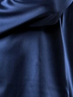 Seta Superior Stretchseide Schalen-BH PREGIATO Satin Von Cotton Club -Meer Bekleidung farbfeld seide dunkelblau seta superior cotton club 5 1 1