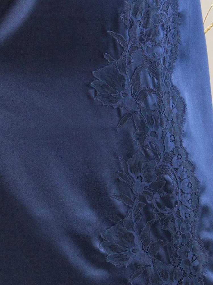 Seta Superior Seiden-Negligé SPLENDIDA Uni Cotton Club 22 Seta Superior Seiden-Negligé SPLENDIDA Uni Cotton Club – Bild 20