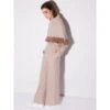 Hausanzug TORTORA Mit Strick In Sand Von Chiara Fiorini -Meer Bekleidung hausanzug kuschel baumwolle mit cape tortora cf1321 chiara fiorini