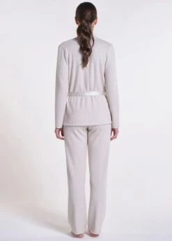 Hausanzug LOUNGE No. 6 Wollweiß Viscose Von Verdiani -Meer Bekleidung hausanzug viscose strick beige 8800 loungewear verdiani 2