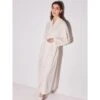 Hausmantel PANNA Cremeweiß Von Chiara Fiorini -Meer Bekleidung hausmantel kuschel baumwolle panna cf1348 chiara fiorini