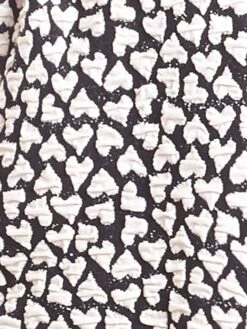 Jacke HEARTS Schwarz-weiß Von Fiori Di Chiara -Meer Bekleidung jacke creme schwarz fc9128 chiara fiorini 1 1