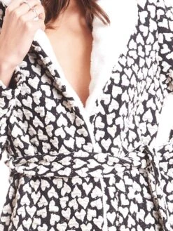 Jacke HEARTS Schwarz-weiß Von Fiori Di Chiara -Meer Bekleidung jacke creme schwarz fc9128 fiori di chiara