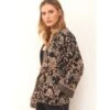 Jacke JACQUARD Schwarz-zimt Von Chiara Fiorini -Meer Bekleidung jacke jacquard g9611 chiara fiorini 2