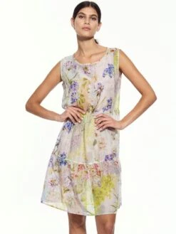 Strandkleid Batist PALERMO Blau-grün Von Eva B. Bitzer -Meer Bekleidung kleid orchidee 12312589 eva b bitzer 2