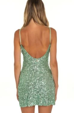 Strandkleid PAILLETTES Von Pin-Up Stars 14 Strandkleid PAILLETTES Von Pin-Up Stars -Meer Bekleidung kleid pb038a gruen pailletten pin up stars 3