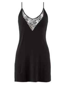 Kurzes Negligé LAZY DAYS Aus Modal Und Seide Von Aubade -Meer Bekleidung kleidchen schwarz rl40 lazy days aubade 1