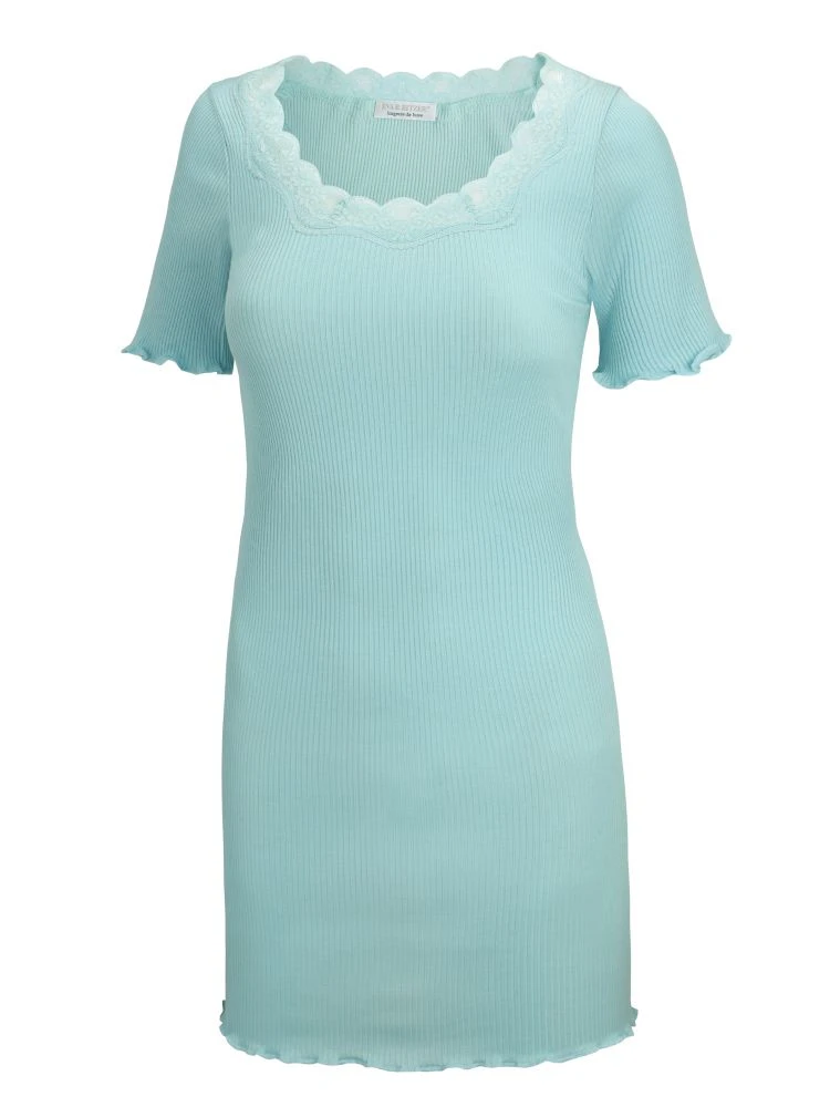 70% Seide 30% Baumwolle Kurzarm Nachthemd RIPP Von Eva B. Bitzer 8 70% Seide 30% Baumwolle Kurzarm Nachthemd RIPP Von Eva B. Bitzer – Bild 6