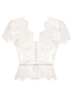 Spitze Kurzarm Top Von Prelude Milano -Meer Bekleidung kurzarm top spitze yl277.seta 2 prelude milano