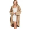 Kuschel-Baumwolle Jacke SONJA Von Gattina -Meer Bekleidung kuschel baumwolle jacke sonja 393698 corda beige gattina