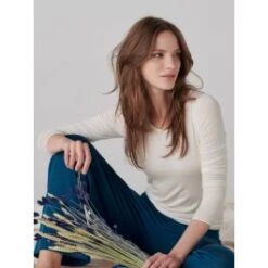 Kaschmir Modal LANGARMSHIRT Von Oscalito