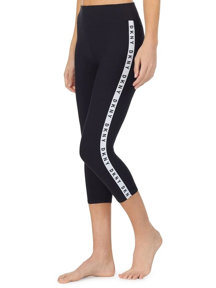 3/4 Leggings THE WARM UP Schwarz Von DKNY Sleepwear 4 3/4 Leggings THE WARM UP Schwarz Von DKNY Sleepwear – Bild 2