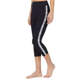 3/4 Leggings THE WARM UP Schwarz Von DKNY Sleepwear 3 3/4 Leggings THE WARM UP Schwarz Von DKNY Sleepwear