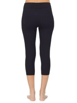 3/4 Leggings THE WARM UP Schwarz Von DKNY Sleepwear 9 3/4 Leggings THE WARM UP Schwarz Von DKNY Sleepwear -Meer Bekleidung leggings 02 yi3822401 001 black 0027 dkny