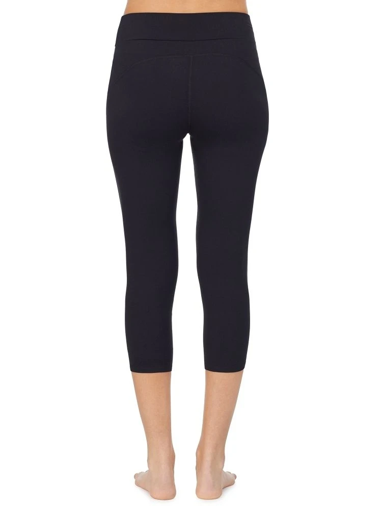 3/4 Leggings THE WARM UP Schwarz Von DKNY Sleepwear 6 3/4 Leggings THE WARM UP Schwarz Von DKNY Sleepwear – Bild 4