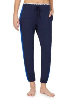 Jogginghose THE WARM UP Dunkelblau Von DKNY Sleepwear -Meer Bekleidung leggings 06 yi2722401 400 ink 0093 dkny